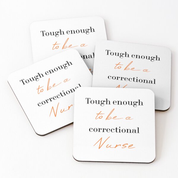Item preview, Copy of Tough enough to be a correctional nurse designed and sold by MUSThaveprint.