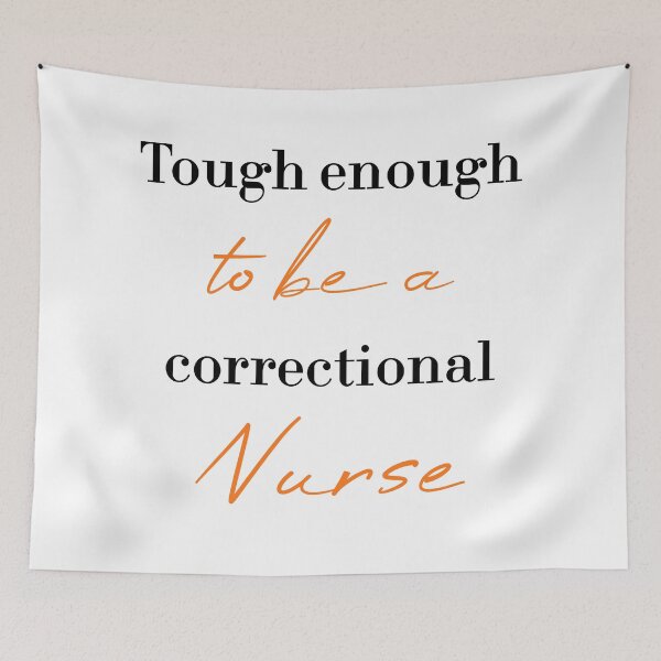 Item preview, Copy of Tough enough to be a correctional nurse designed and sold by MUSThaveprint.