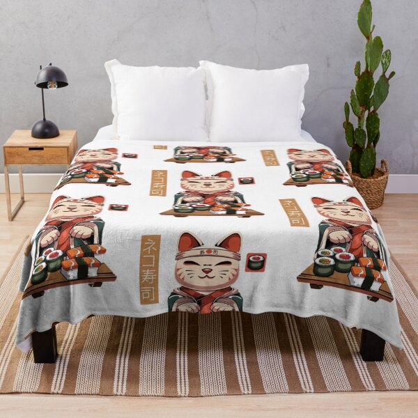 Item preview, Kawaii Cute Cats Sushi Otaku Japonais designed and sold by Stevenobinsun.