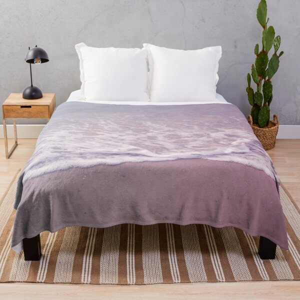 Item preview, Purple sand, Ocean Blue Shore Waves designed and sold by Durgaa D.