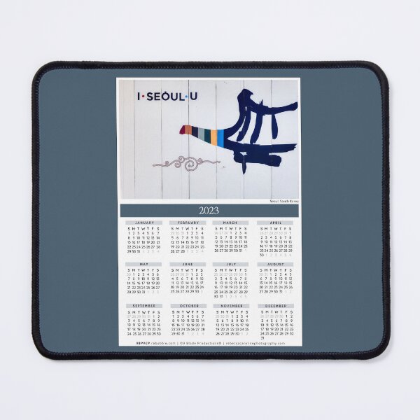 Item preview, 2023 Calendar | Year-At-A-Glance | Seoul | South Korea | I.Seoul.U Mural designed and sold by 9BPRCP.