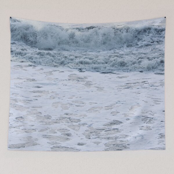 Item preview, White Foam on the Shore of the ocean  designed and sold by Durgaa D.