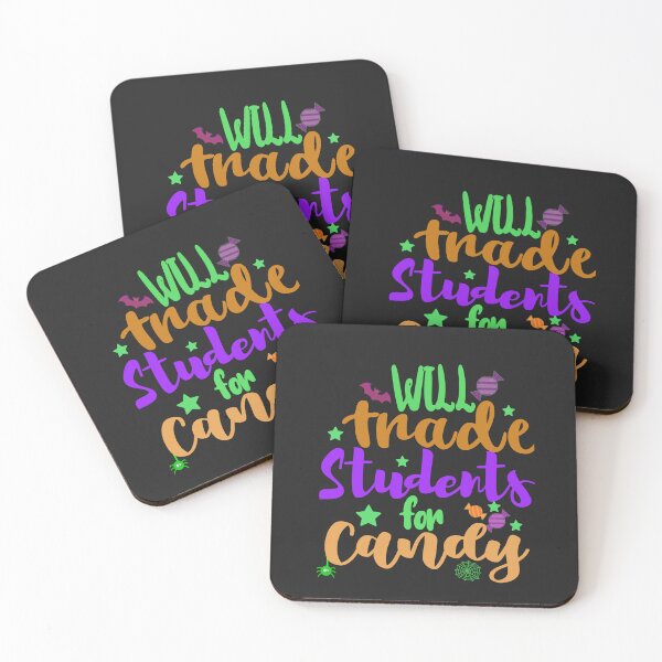 Item preview, Will Trade Students for Candy, Teacher Halloween Shirt designed and sold by Morja2015.