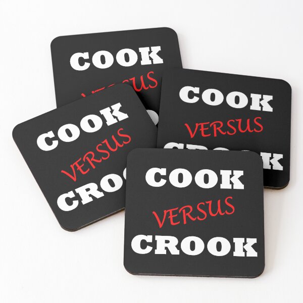 Item preview, COOK VERSUS CROOK designed and sold by DomGDesign.