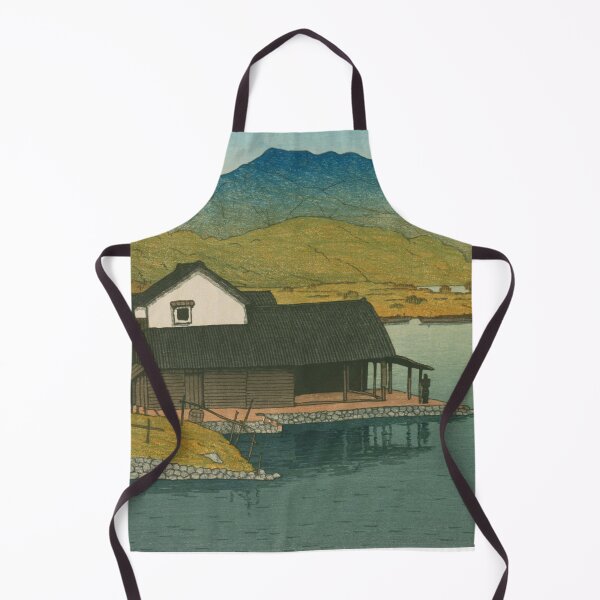 Item preview, Japanese Art Print - Autumn on Lake Kugushiko (Wakasa Kugushiko)  Series Souvenirs of Travels designed and sold by TeeARTHY.