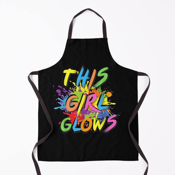 Item preview, This Girl Glows Retro 80's Party Girl 80s Party designed and sold by RahmaniArt.