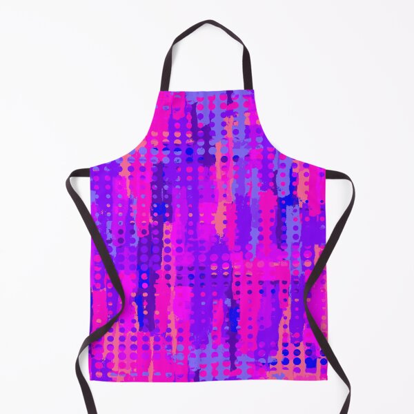 Item preview, Brush and Dots - Pink and Purple designed and sold by PeriwinkStudio.