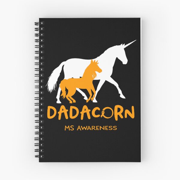 Item preview, MS Awareness Dad Unicorn Dadacorn Support MS Warrior  designed and sold by RunningShop.