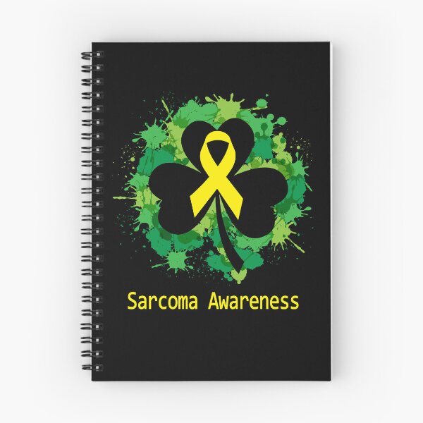 Item preview, Sarcoma Awareness Clover Ribbon Happy Patricks Day Support Sarcoma Warrior Gifts designed and sold by Tammyilaria.