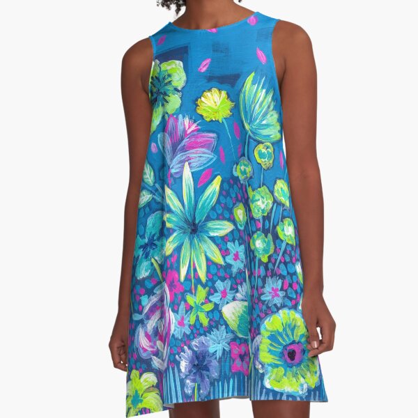 The Garden II A-Line Dress