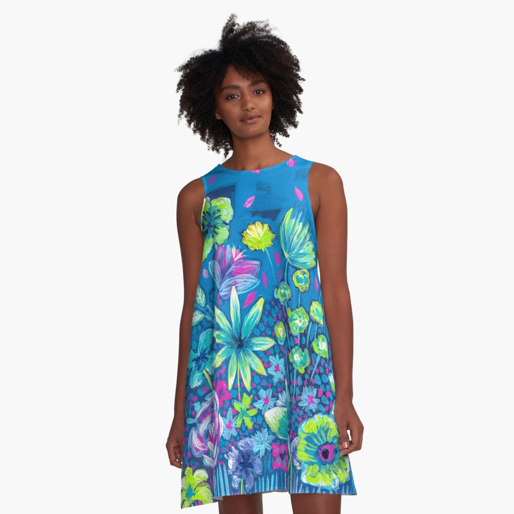 The Garden II A-Line Dress