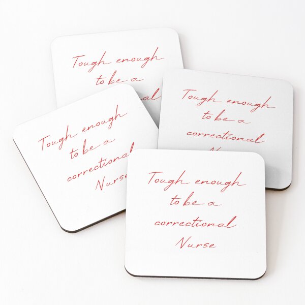 Item preview, Tough enough to be a correctional nurse designed and sold by MUSThaveprint.