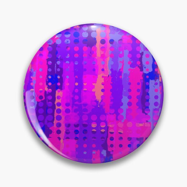 Item preview, Brush and Dots - Pink and Purple designed and sold by PeriwinkStudio.