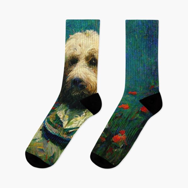 Item preview, Flower Dog II designed and sold by Radical  Dreamer Prints.