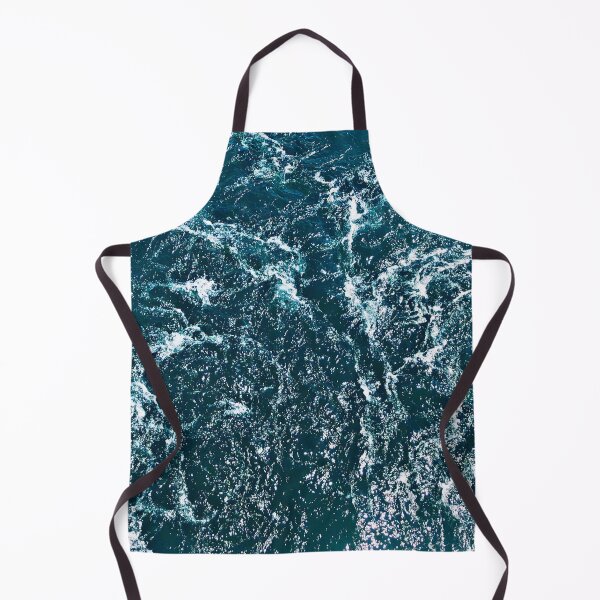 Item preview, White Foam, blue ocean waves designed and sold by Durgaa D.