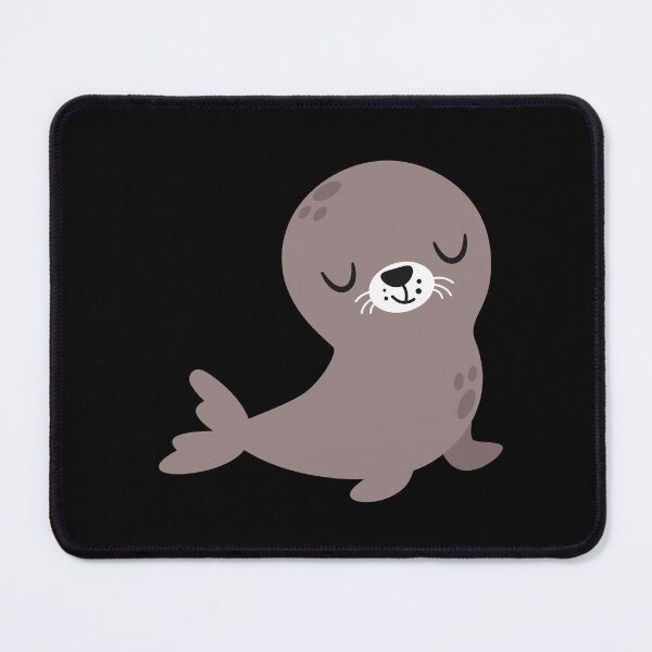 Item preview, Cute grey seal designed and sold by The Love Quill.