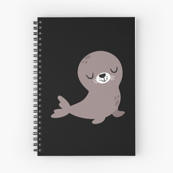 Item preview, Cute grey seal designed and sold by The Love Quill.