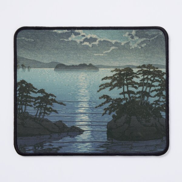 Item preview, Japanese Art Print - Moonrise at Futago, Matsushima by Kawase Hasui designed and sold by TeeARTHY.