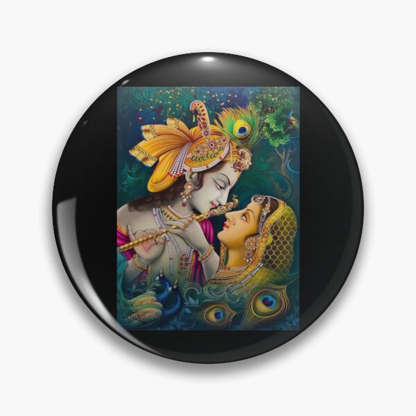 Item preview, Autocollants Seigneur Krishna  Dieu hindou  Krishna  designed and sold by MiniPant.