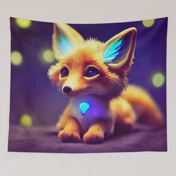 Item preview, Magic Fox designed and sold by ExosAiArt.