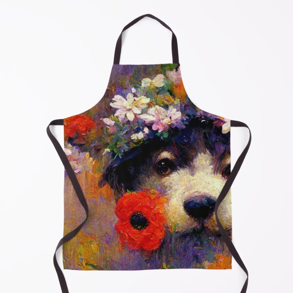 Item preview, Flower Dog III designed and sold by Radical Dreamer Prints.
