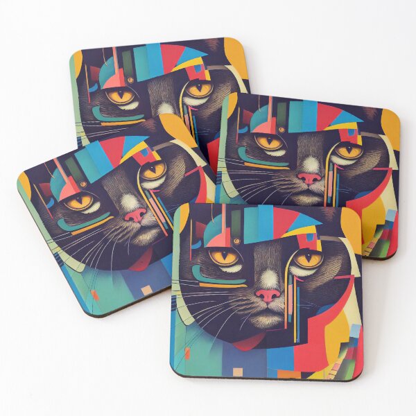 Item preview, Cat portrait designed and sold by flowinglobe.