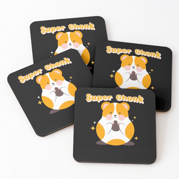 Item preview, Funny Super Chonk Hamster Eating Sunflower Seed designed and sold by Zurickdesigns.