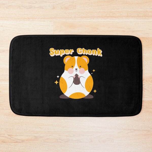 Item preview, Funny Super Chonk Hamster Eating Sunflower Seed designed and sold by Zurickdesigns.