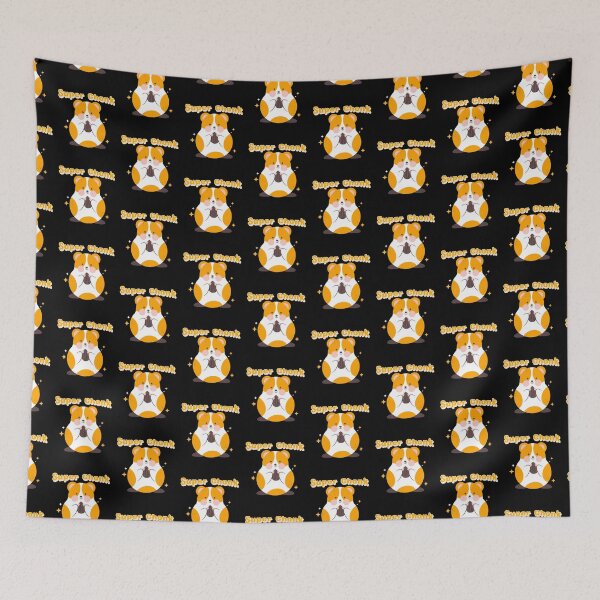 Item preview, Funny Super Chonk Hamster Eating Sunflower Seed designed and sold by Zurickdesigns.