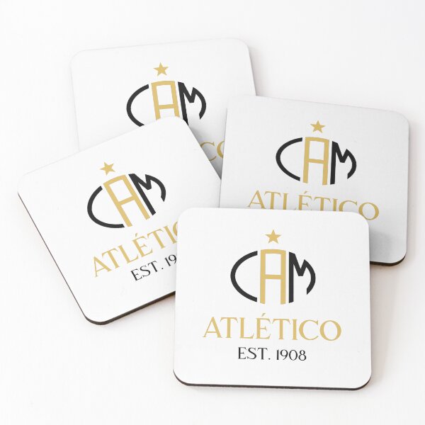 Item preview, Atlético Mineiro Gold Alt Black designed and sold by VRedBaller.