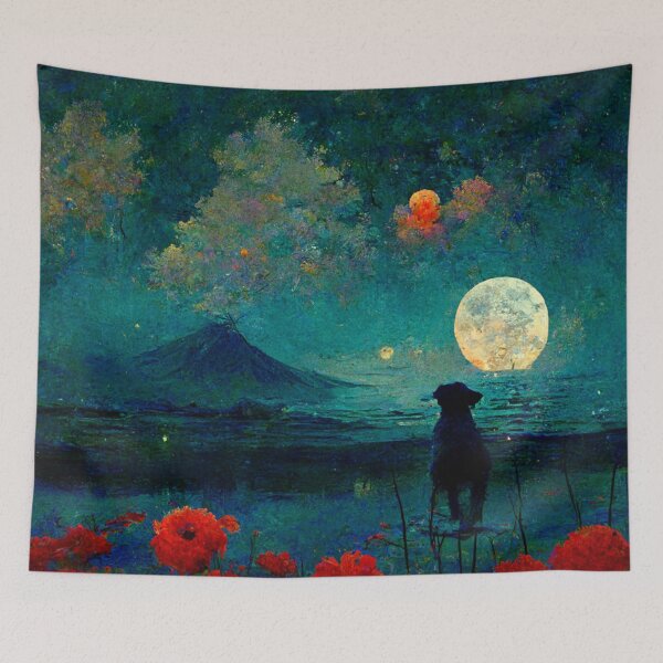 Item preview, Moon Dog designed and sold by Radical  Dreamer Prints.