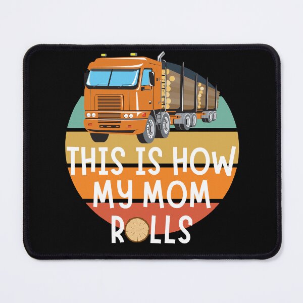 Item preview, Cute Logger Mom | This Is How My Mom Rolls | Fun Logging Baby designed and sold by DevlynnDesigns.