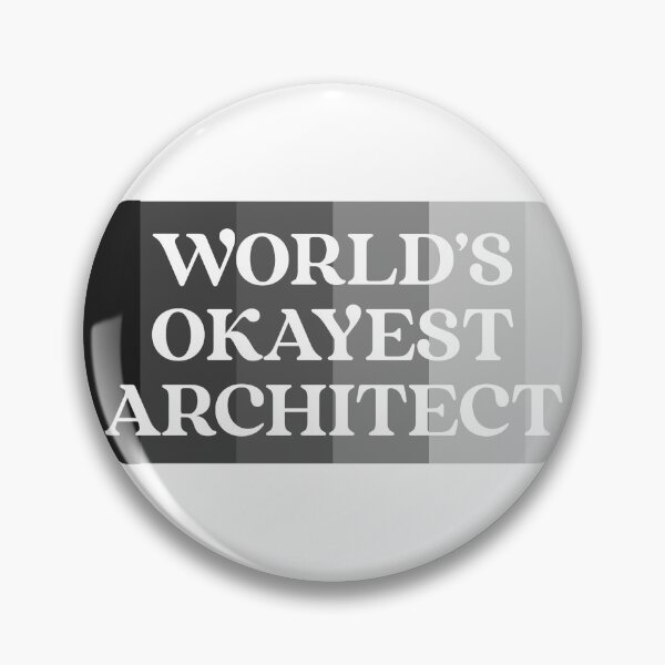 Item preview, World's Okayest Architect designed and sold by BestCoolStuff.
