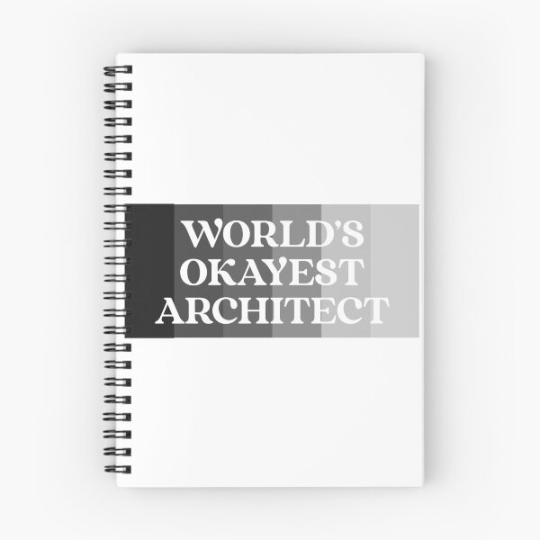 Item preview, World's Okayest Architect designed and sold by BestCoolStuff.
