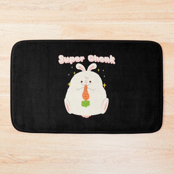 Item preview, Funny Super Chonk Rabbit Eating Carrot designed and sold by Zurickdesigns.