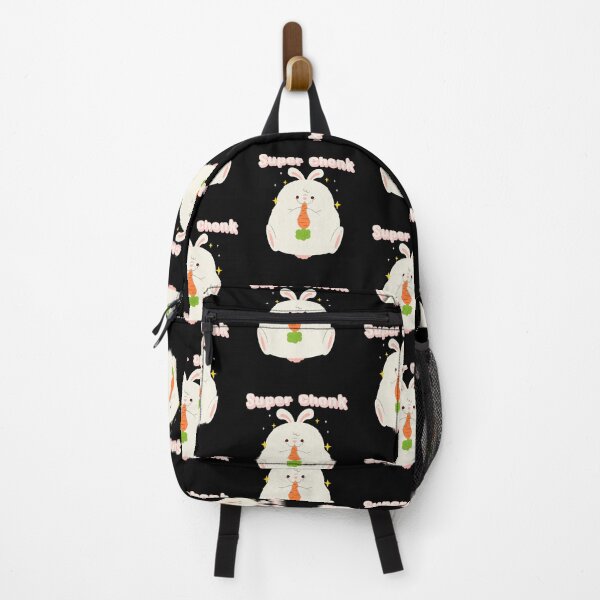 Item preview, Funny Super Chonk Rabbit Eating Carrot designed and sold by Zurickdesigns.