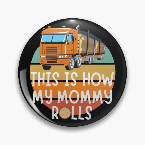 Item preview, Cute Logger Mommy | This Is How My Mommy Rolls | Fun Logging Baby designed and sold by DevlynnDesigns.