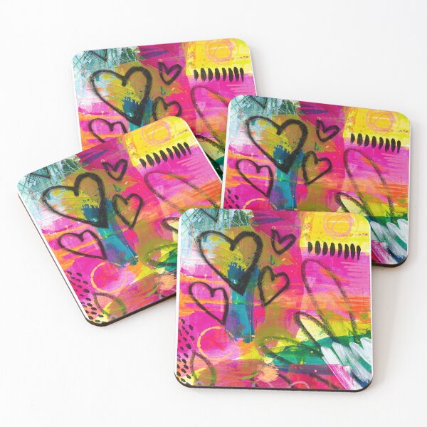 Item preview, Crazy Hearts designed and sold by ShanaReckerArt.