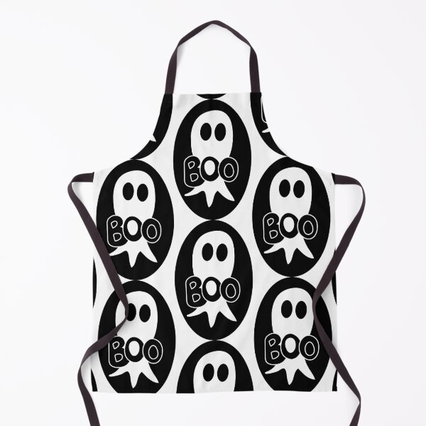 Item preview, Cute Halloween ghost cartoon with BOO text  designed and sold by AngelDawnDesign.