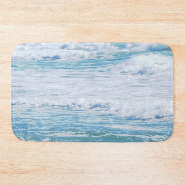 Item preview,  blue ocean waves  designed and sold by Durgaa D.