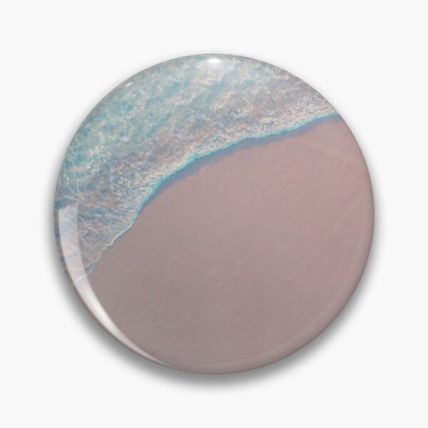 Item preview, Creamy pink sand and  blue ocean waves  designed and sold by Durgaa D.