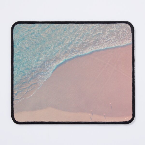 Item preview, Creamy pink sand and blue ocean waves designed and sold by Durgaa D.