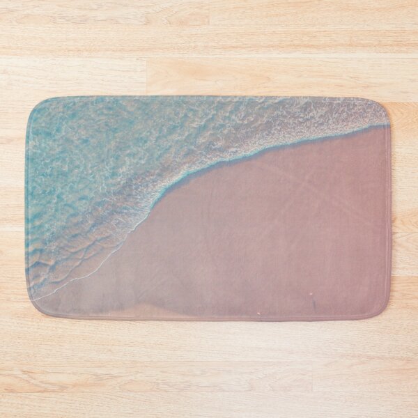 Item preview, Creamy pink sand and  blue ocean waves  designed and sold by Durgaa D.