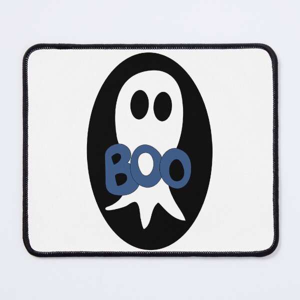 Item preview, Cute Halloween ghost cartoon with BOO text designed and sold by AngelDawnDesign.