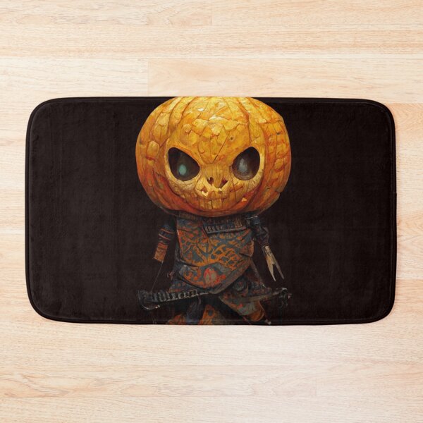 Item preview, funny Pumpkin Warrior Holding scary and horror -Halloween Pumpkin designed and sold by hassendz.