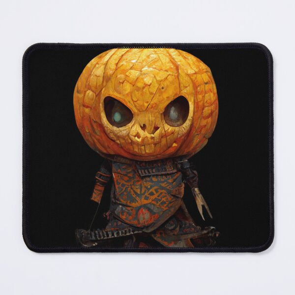 Item preview, funny Pumpkin Warrior Holding scary and horror -Halloween Pumpkin designed and sold by hassendz.