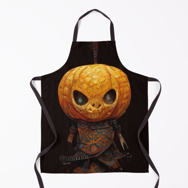 Item preview, funny Pumpkin Warrior Holding scary and horror -Halloween Pumpkin designed and sold by hassendz.