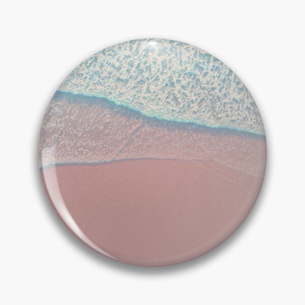 Item preview, pink sand and crystal clear blue ocean waves  designed and sold by Durgaa D.