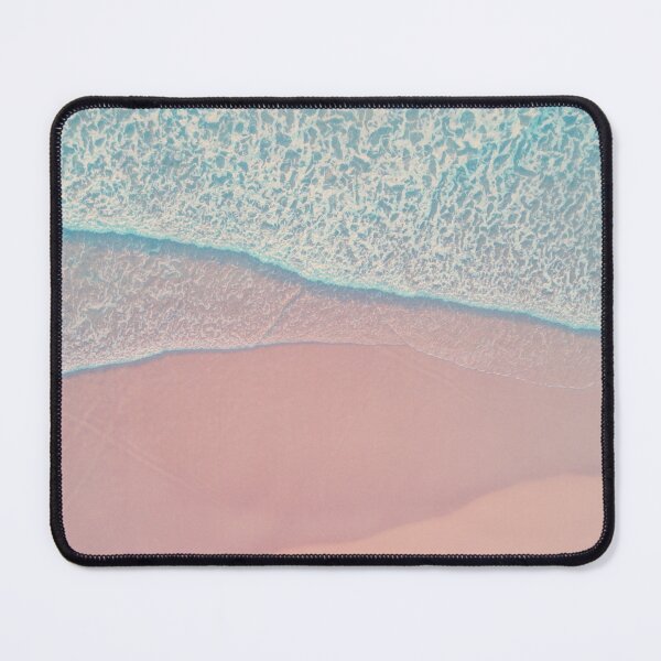 Item preview, pink sand and crystal clear blue ocean waves  designed and sold by Durgaa D.