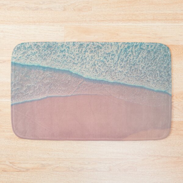 Item preview, pink sand and crystal clear blue ocean waves  designed and sold by Durgaa D.
